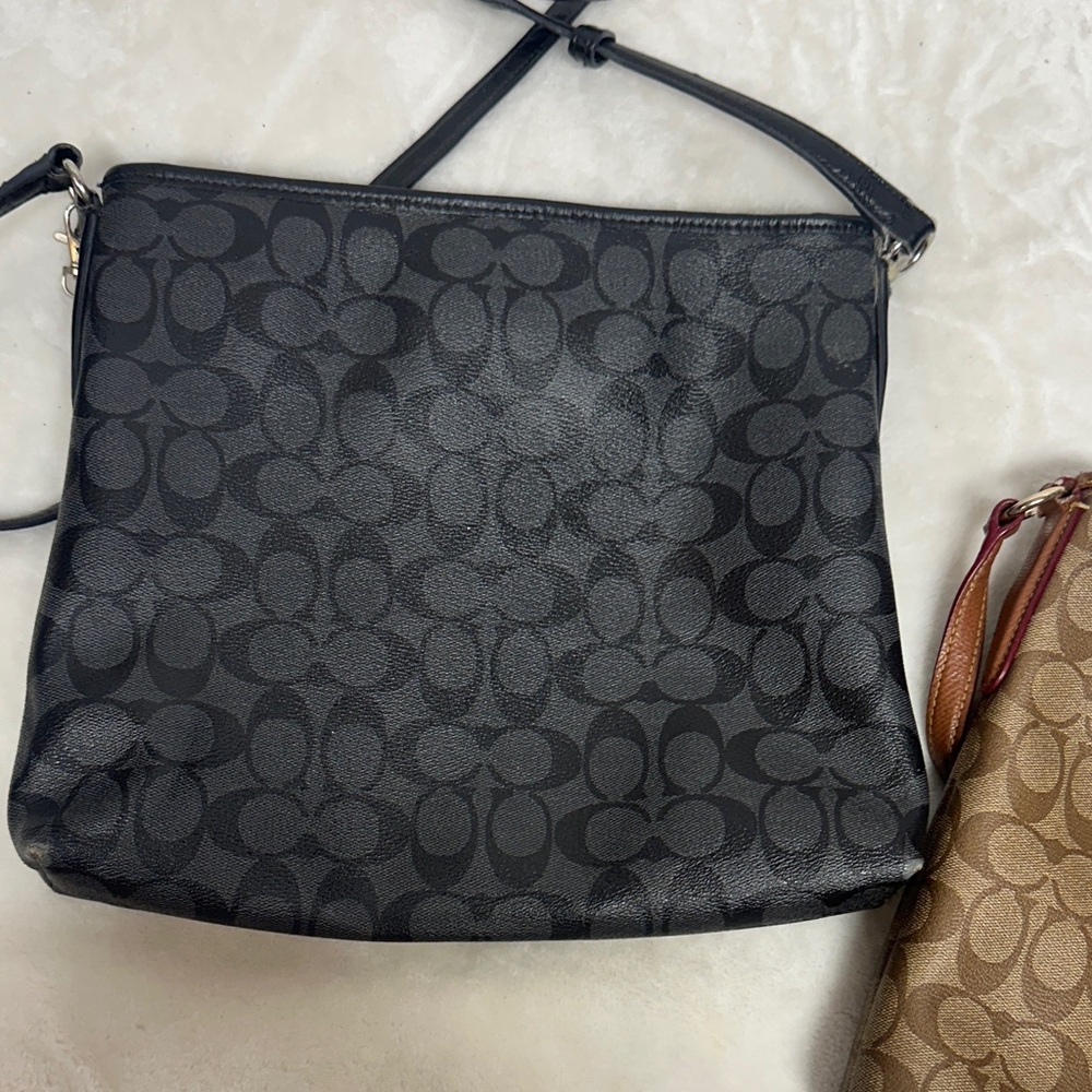 Coach Crossbody Bags - Black and Tan Rehab bags - Picture 5 of 16